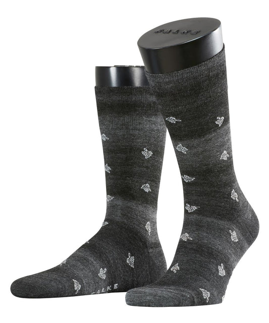 Socken Leaf Denim