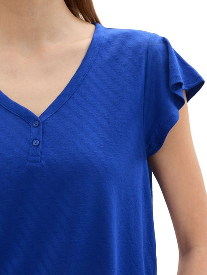 T-Shirt mit Flügelärmeln