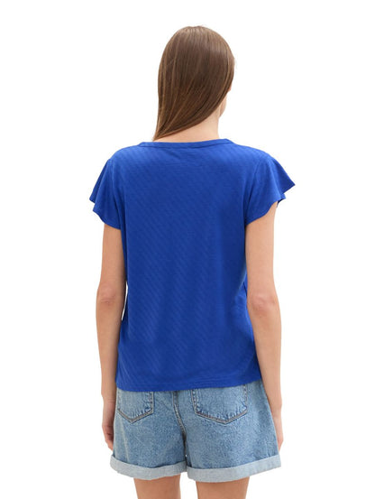 T-Shirt mit Flügelärmeln