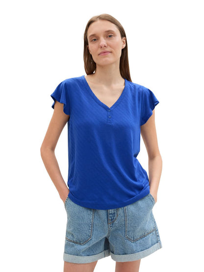 T-Shirt mit Flügelärmeln