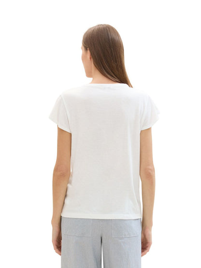 T-Shirt mit Flügelärmeln