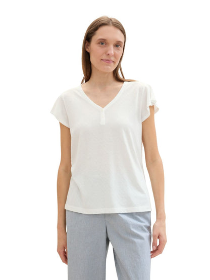 T-Shirt mit Flügelärmeln