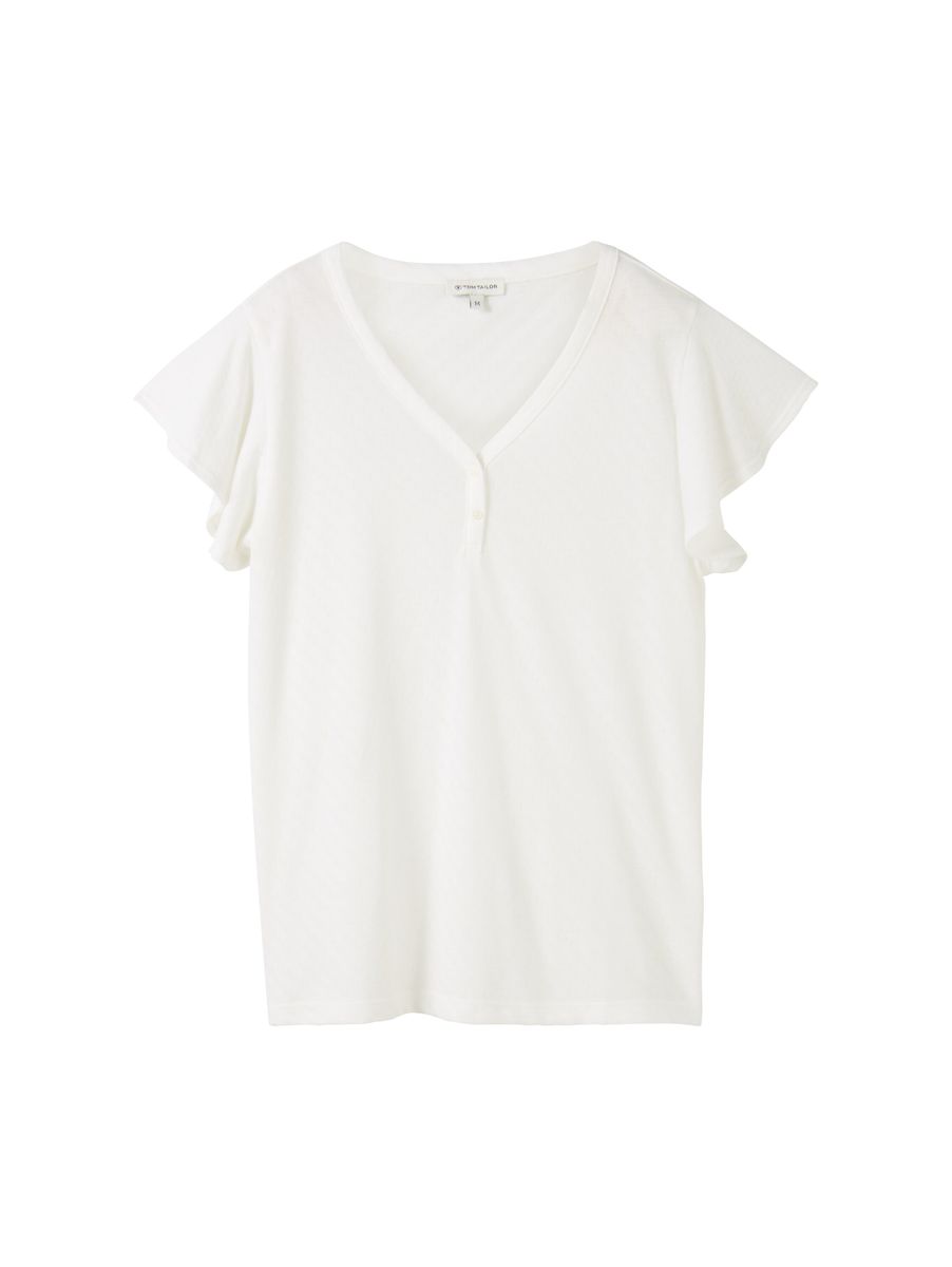 T-Shirt mit Flügelärmeln