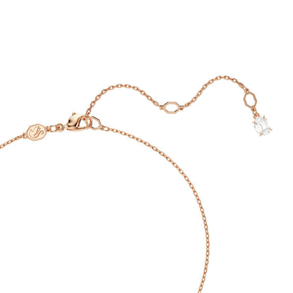 Hyperbola Anhänger, Verschiedene Schliffe, Twist, Weiß, Roségold-Legierungsschicht
