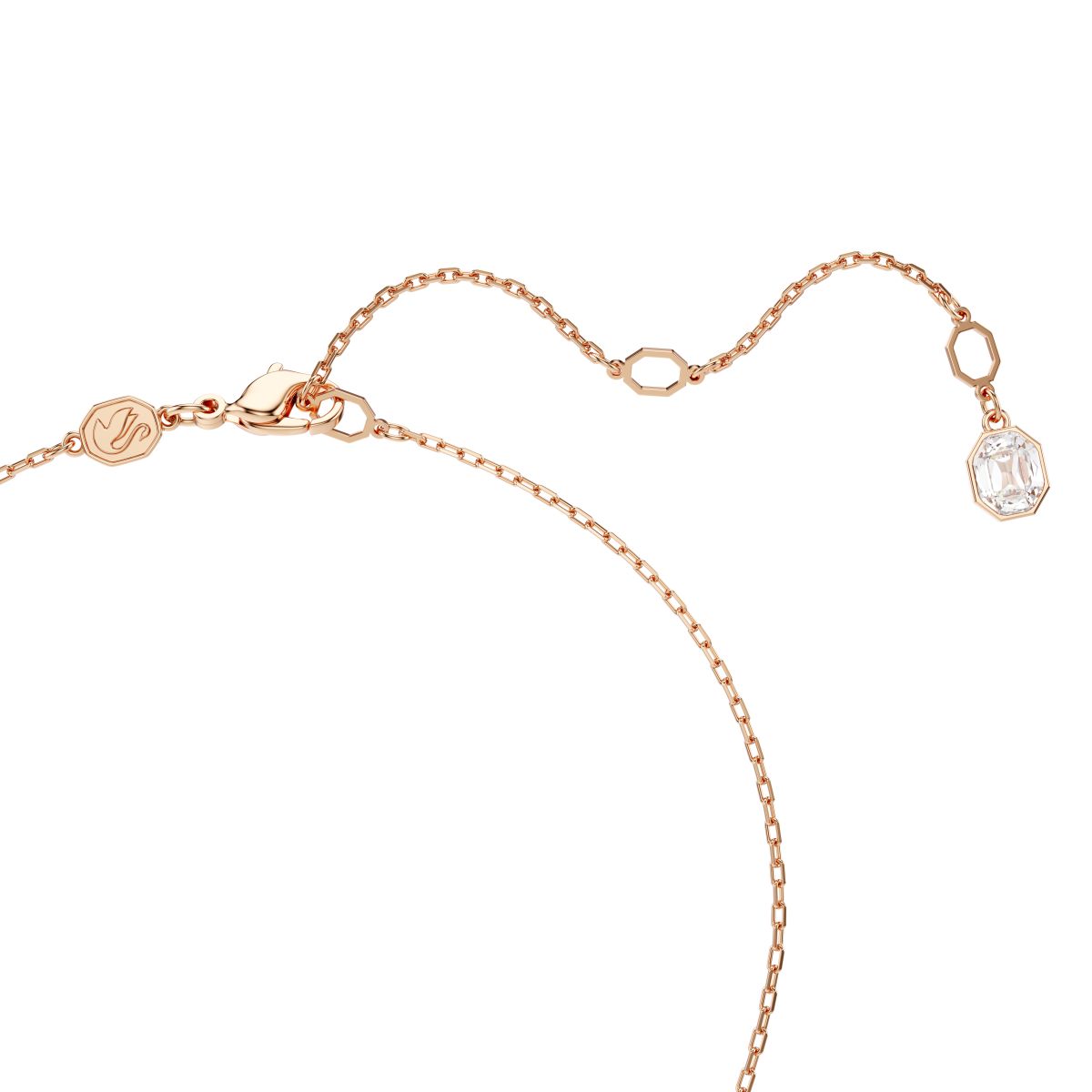 Constella Anhänger, Pavé, Rundschliff, Weiß, Roségold-Legierungsschicht