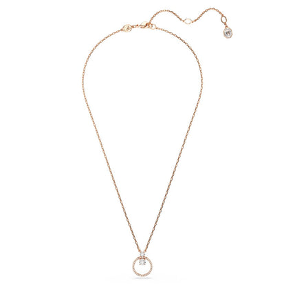 Constella Anhänger, Pavé, Rundschliff, Weiß, Roségold-Legierungsschicht