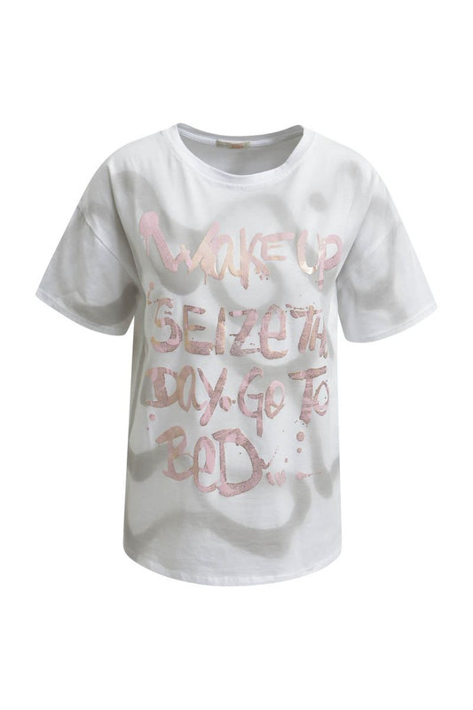 T-Shirt with Wording
