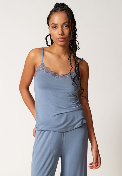 Skiny Damen Spaghettishirt Night In Mix & Match