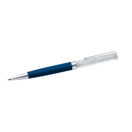 Crystalline Kugelschreiber, Blau, Blau lackiert, verchromt