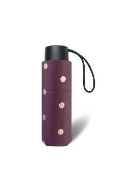 PC Petito Metallic Dots plum