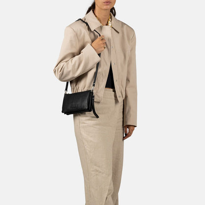 Triple pocket zip - 10/black