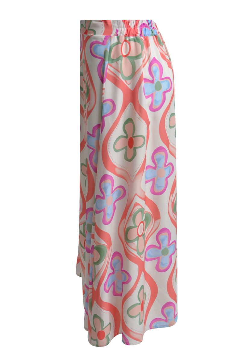 Skirt Multicolour Print