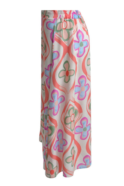 Skirt Multicolour Print