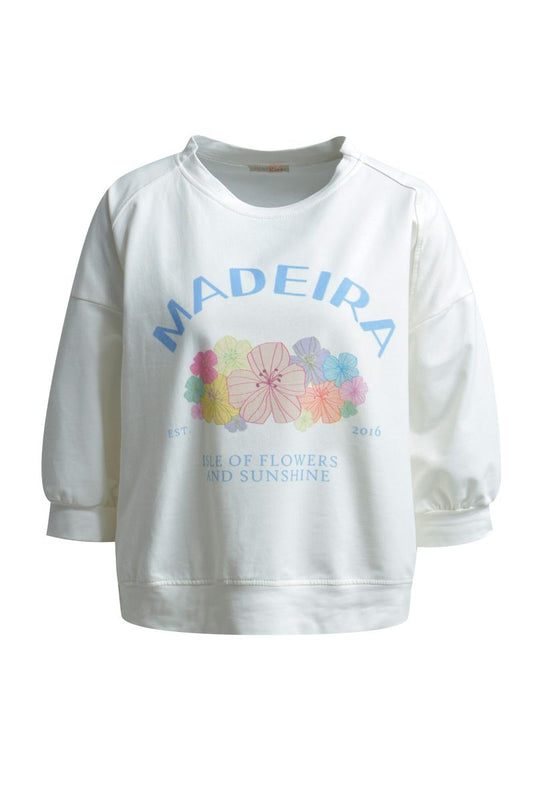 Sweat Pullover Madeira Flowers