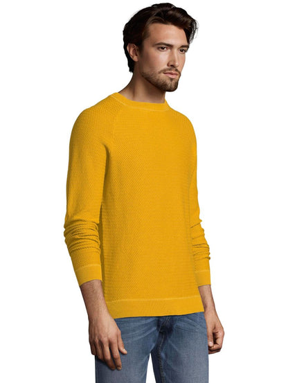 strukturierter Strickpullover