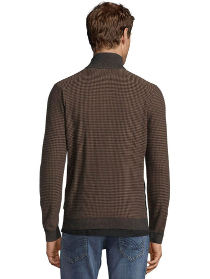 strukturierte Sweatjacke