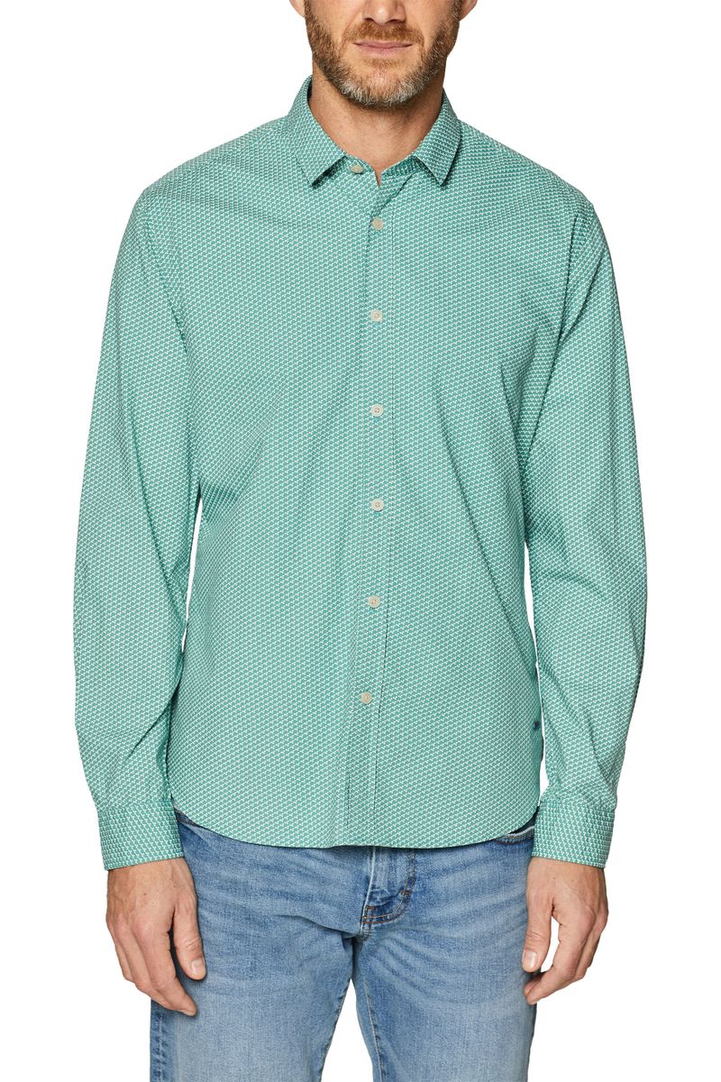 Men Shirts woven long sleeve