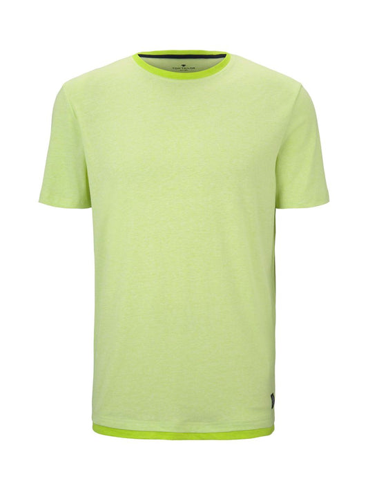 T-Shirt mit Underlayer