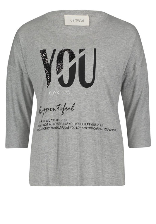 Rundhals-Shirt