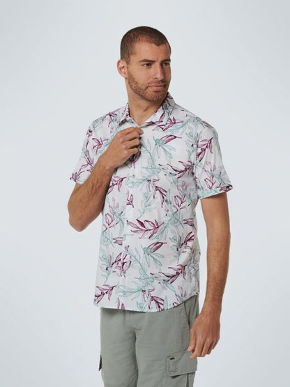 Shirt Short Sleeve Allover Printed Stretch Responsible Choice