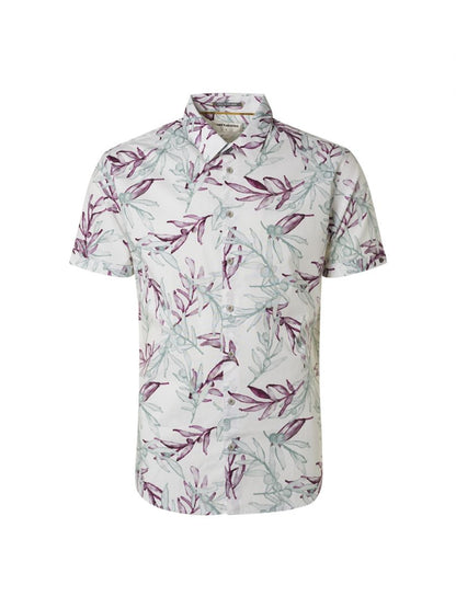 Shirt Short Sleeve Allover Printed Stretch Responsible Choice