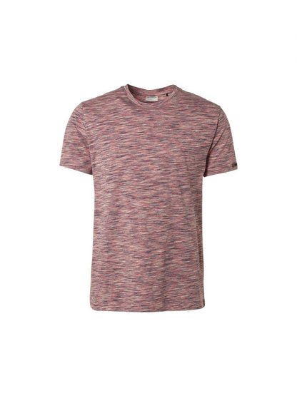 T-Shirt Crewneck Multi Coloured Yarn Dyed Melange