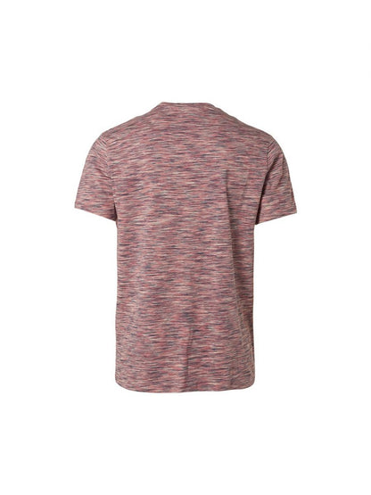 T-Shirt Crewneck Multi Coloured Yarn Dyed Melange