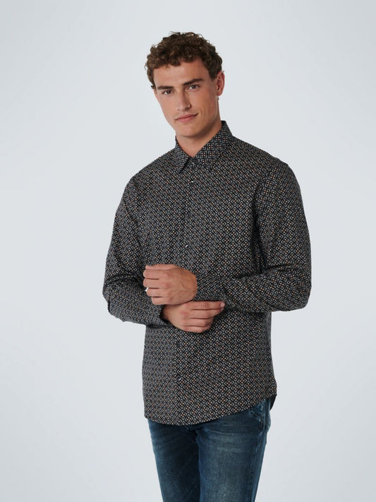 Shirt Stretch Allover Printed