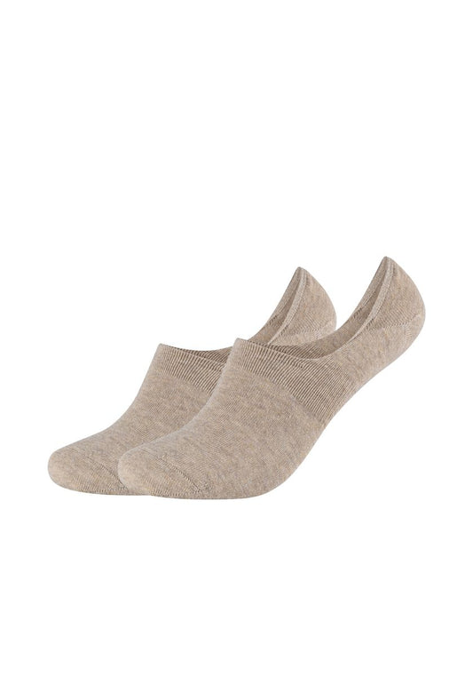 Unisex comfort invisible low Footies 2p