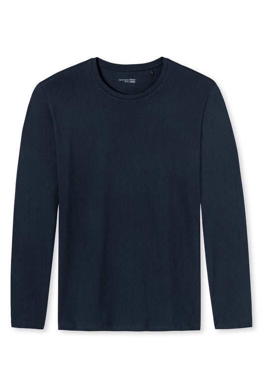 Langarmshirt Rundhals