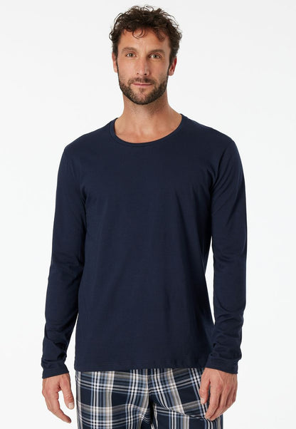 Langarmshirt Rundhals