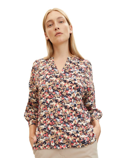 Bluse mit Print