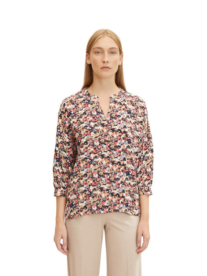Bluse mit Print