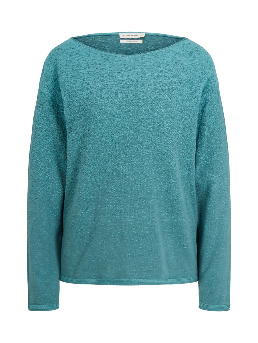 Strickpullover mit Farbverlauf