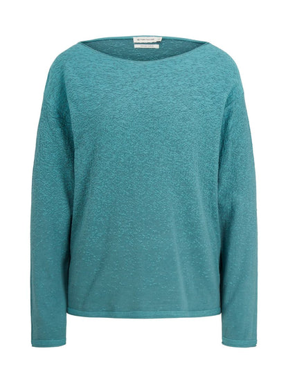 Strickpullover mit Farbverlauf
