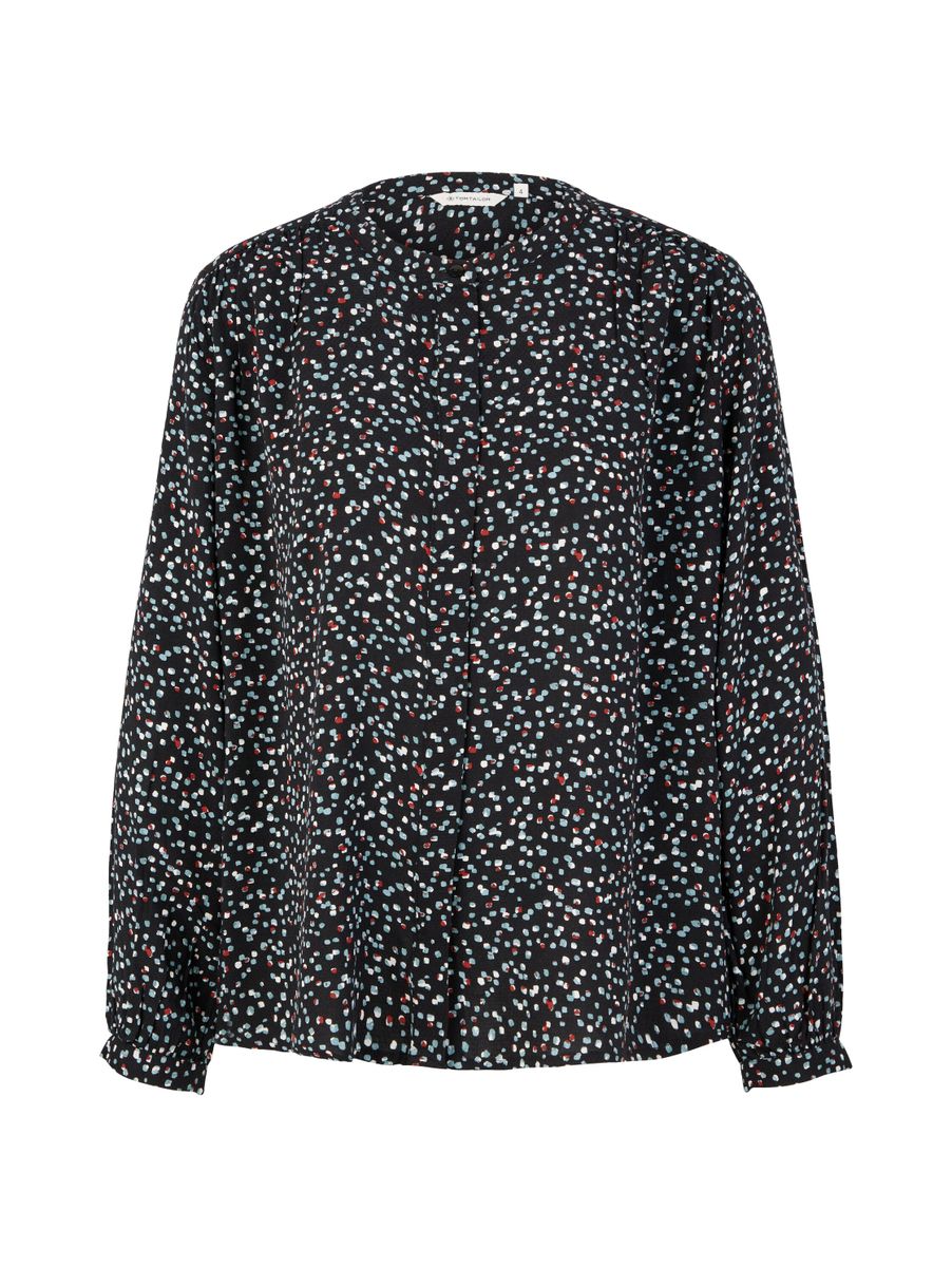 gemusterte Bluse