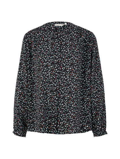 gemusterte Bluse