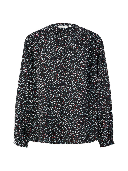 gemusterte Bluse