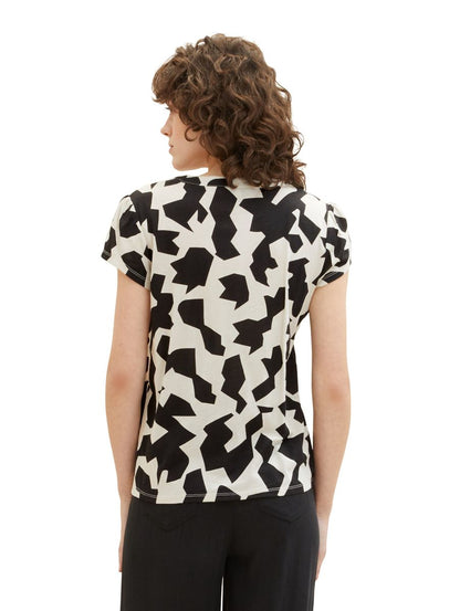 Gemustertes Blusenshirt