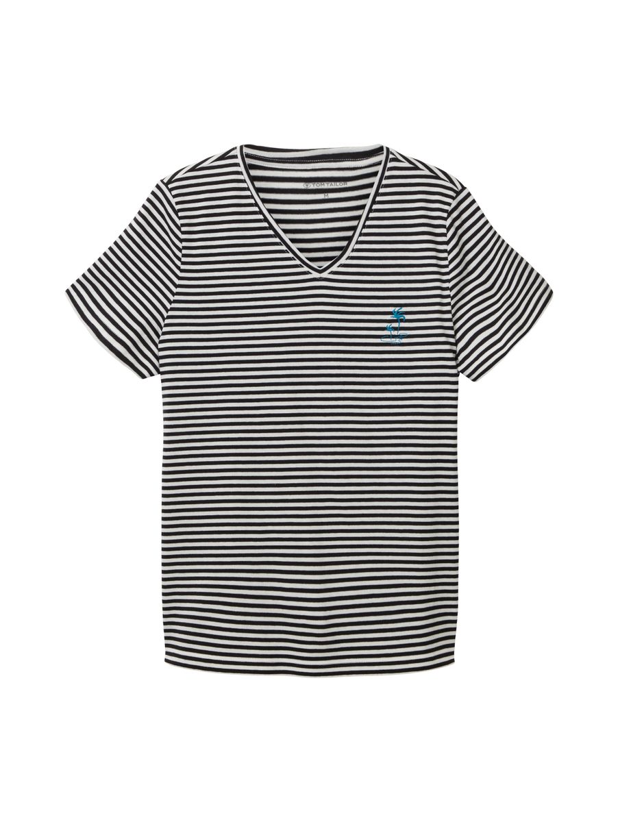 T-Shirt mit Stickerei