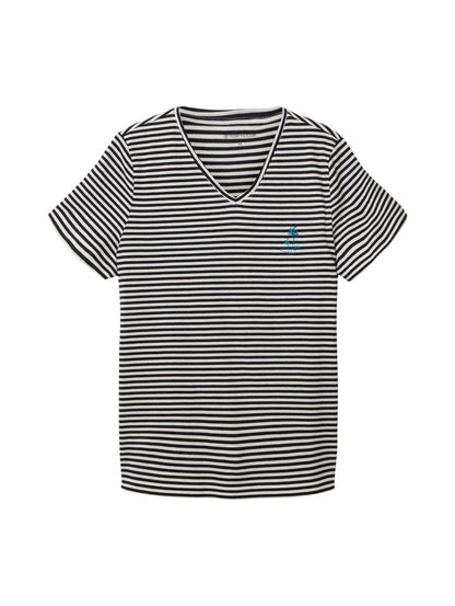 T-Shirt mit Stickerei