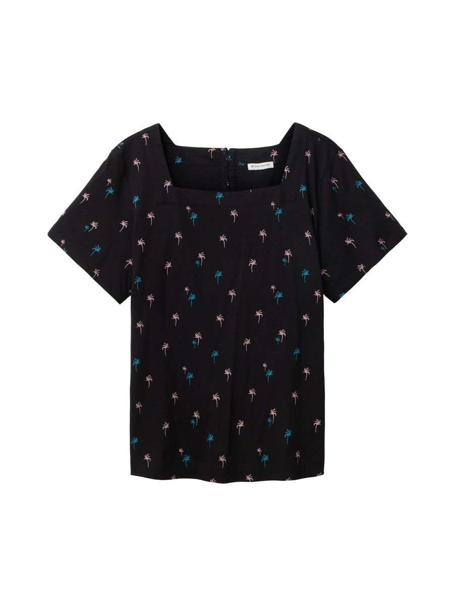 Gemustertes T-Shirt