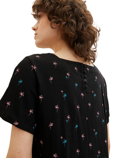 Gemustertes T-Shirt