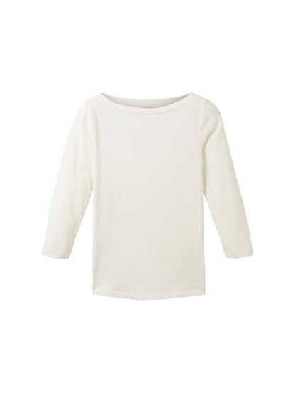 3/4 Arm Shirt mit Bio-Baumwolle