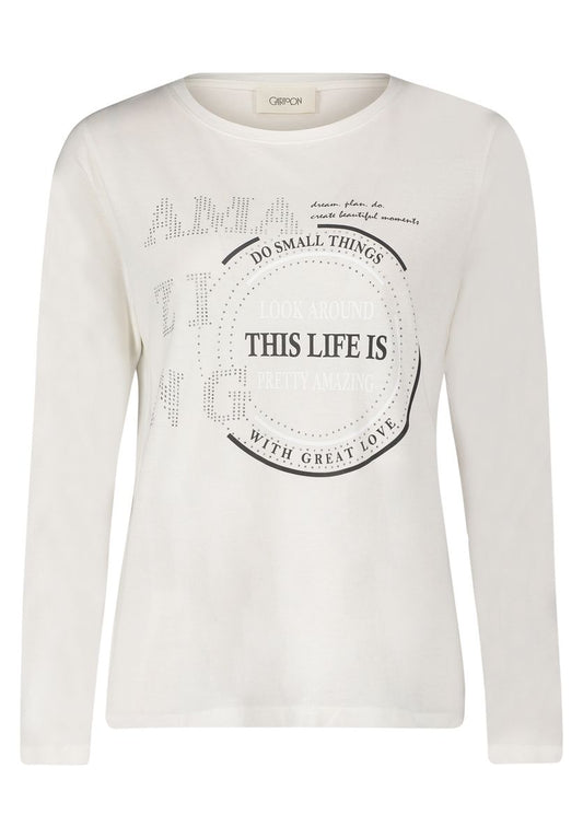 Rundhals-Shirt