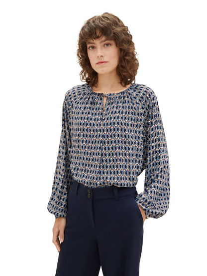 Bluse mit Print