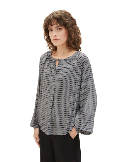 Bluse mit Print