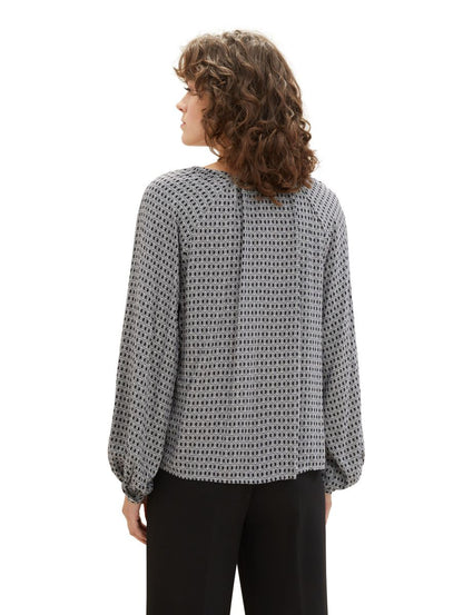 Bluse mit Print