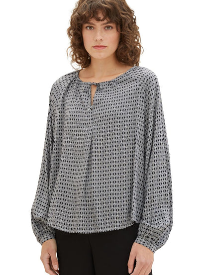 Bluse mit Print