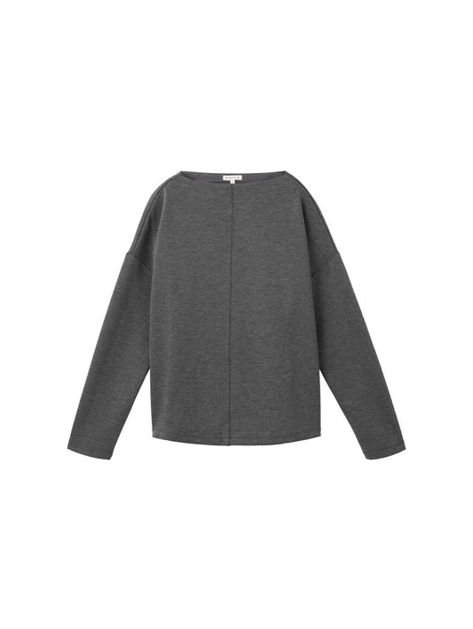Sweatshirt mit Stehkragen